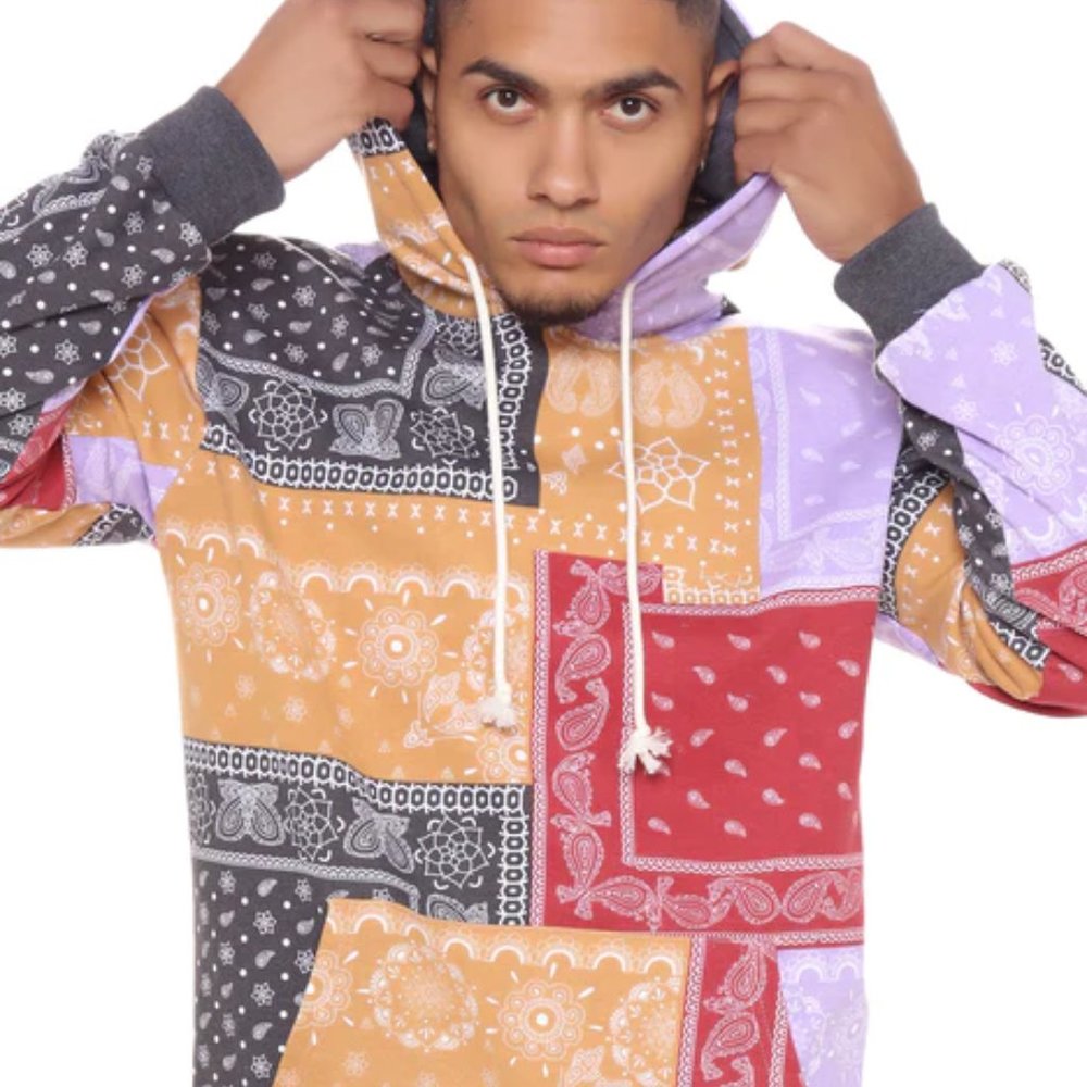 AMERICAN STITCH Paisley Print Hoodie, Size XL, NwT / Fashion Nova